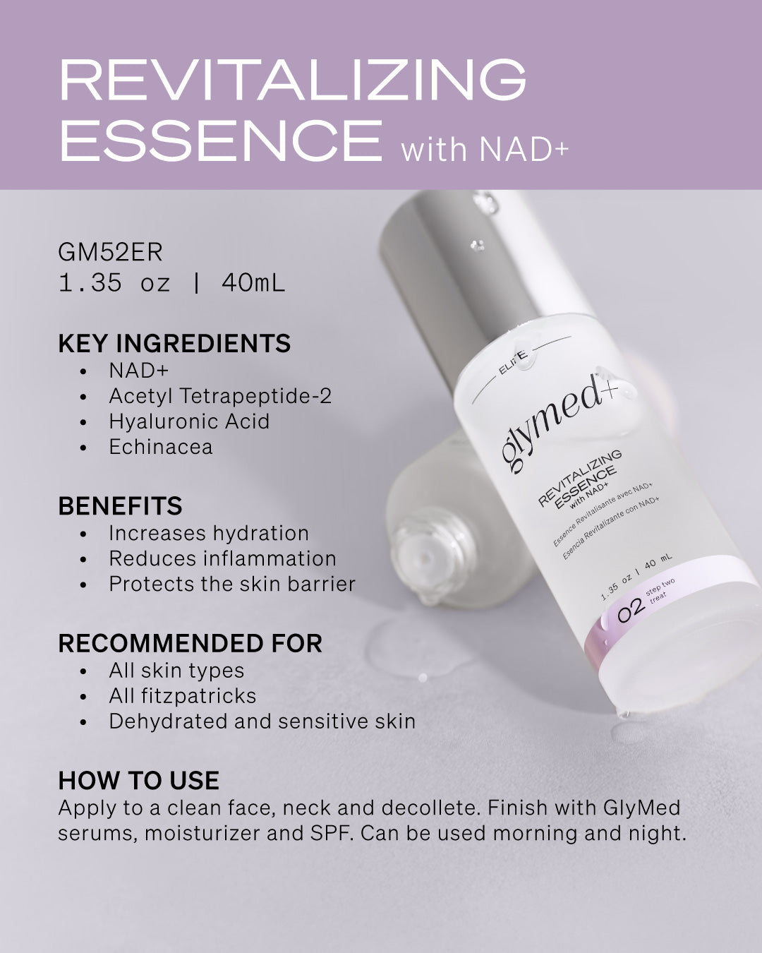 GlyMed Revitalizing Essence with NAD+