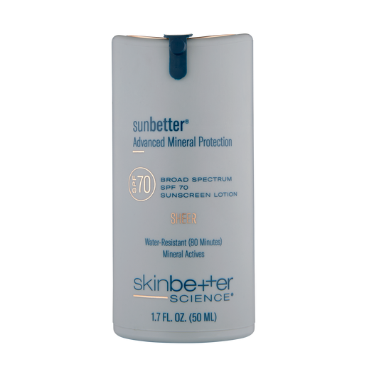 sunbetter SHEER SPF 70 Sunscreen Lotion